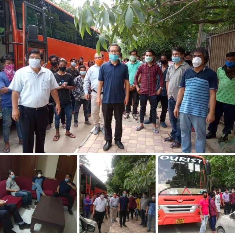 Helping Bodo migrant workers in Delhi